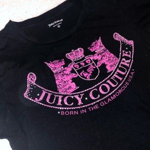 Juicy couture dazzling stretchy slim fit t shirt